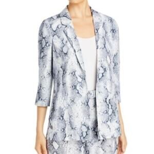 T Tahari Snakeskin Print Women’s Blazer